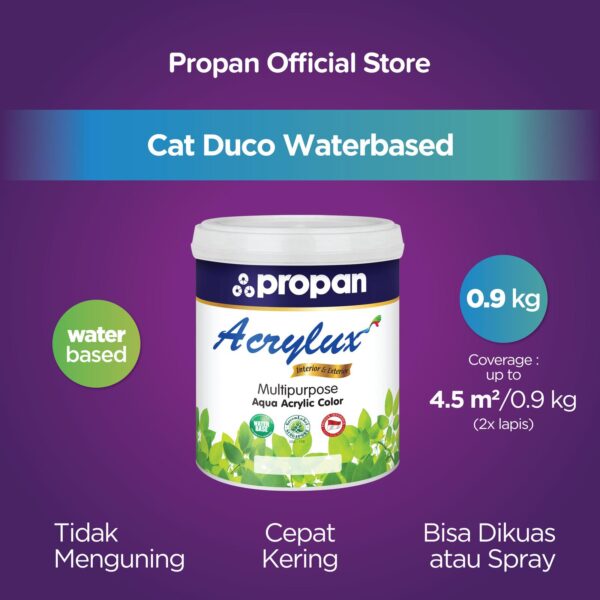 CAT DUCO WATERBASED PROPAN ACRYLUX 0.9KG – GOLD